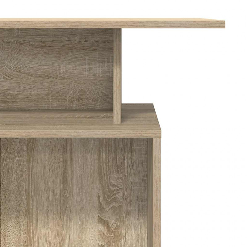 Biurko recepcyjne Sonoma Oak 100x40x104 cm Drewno konstrukcyjne