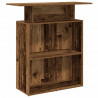 Biurko recepcyjne Stare drewno 100x40x104 cm Drewno klejone