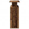 Biurko recepcyjne Stare drewno 100x40x104 cm Drewno klejone