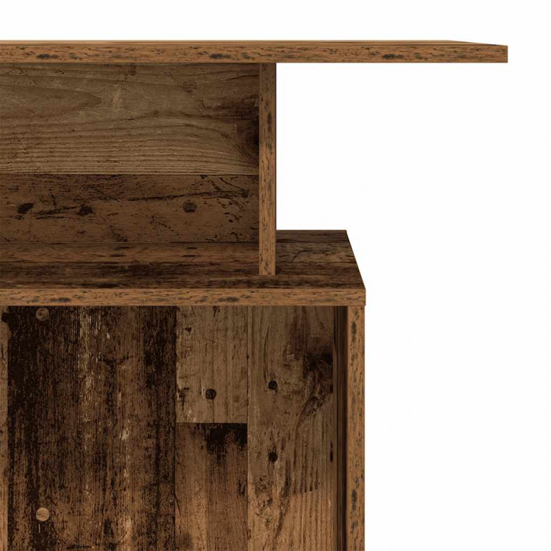 Biurko recepcyjne Stare drewno 100x40x104 cm Drewno klejone