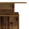 Biurko recepcyjne Stare drewno 100x40x104 cm Drewno klejone