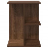 Stolik nocny, brązowy dąb, 46,5x29x61 cm