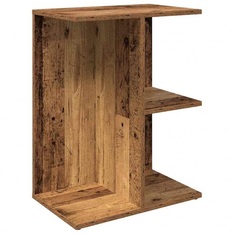 Stoliki nocne, 2 szt. stare drewno, 46,5x29x61 cm