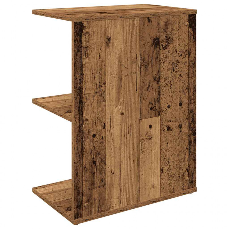 Stoliki nocne, 2 szt. stare drewno, 46,5x29x61 cm