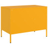 Szafka pod telewizor, musztardowa, 68x39x50,5 cm, stalowa