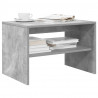 Szafka RTV Betonowa Szara 60x40x40 cm Drewno klejone