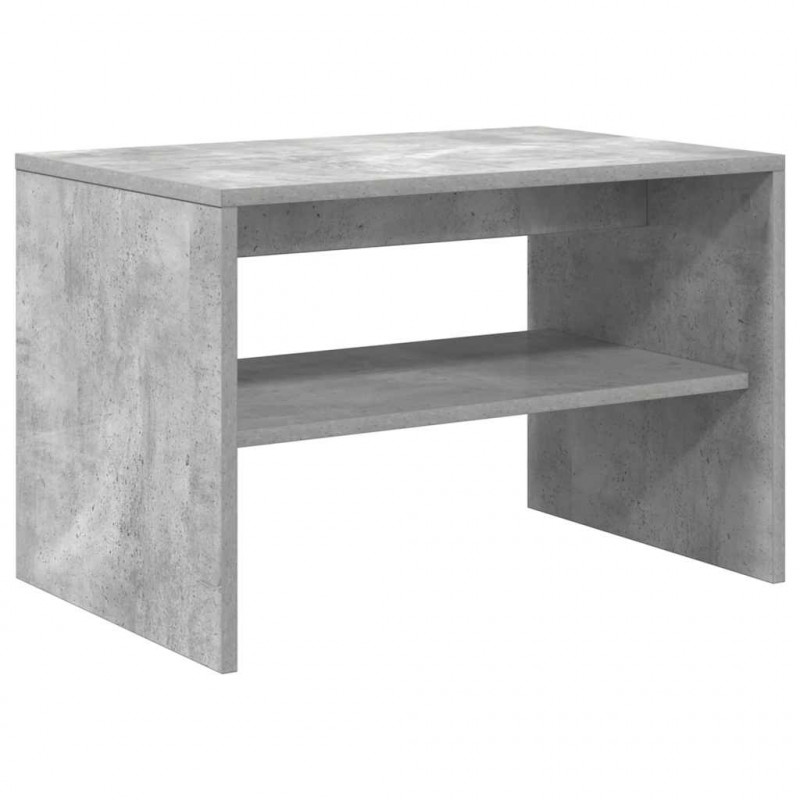 Szafka RTV Betonowa Szara 60x40x40 cm Drewno klejone