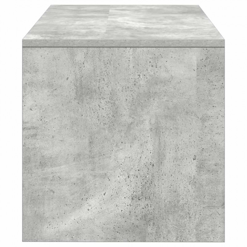 Szafka RTV Betonowa Szara 60x40x40 cm Drewno klejone