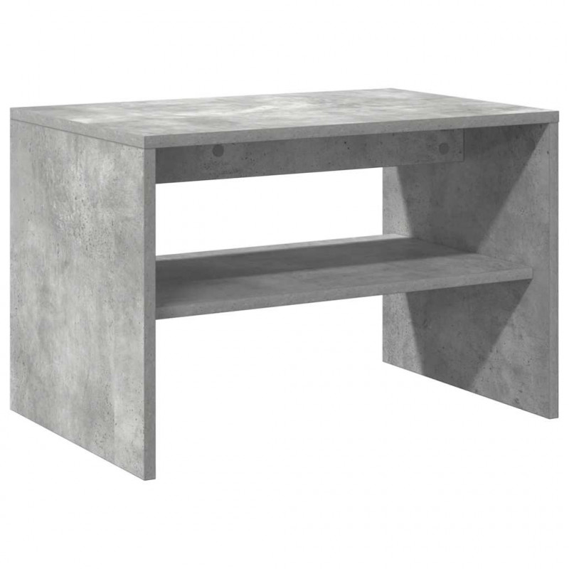Szafka RTV Betonowa Szara 60x40x40 cm Drewno klejone