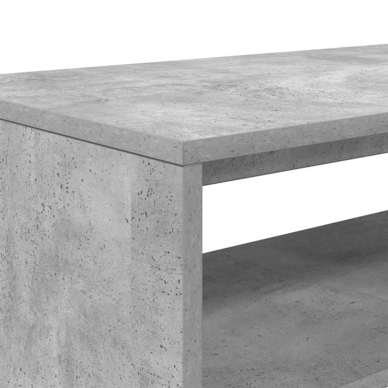 Szafka RTV Betonowa Szara 60x40x40 cm Drewno klejone