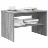 Szafka RTV Sonoma Szara 60x40x40 cm Drewno klejone