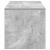 Szafka pod TV, betonowy szary, 80 x 40 x 40 cm, płyta wiórowa