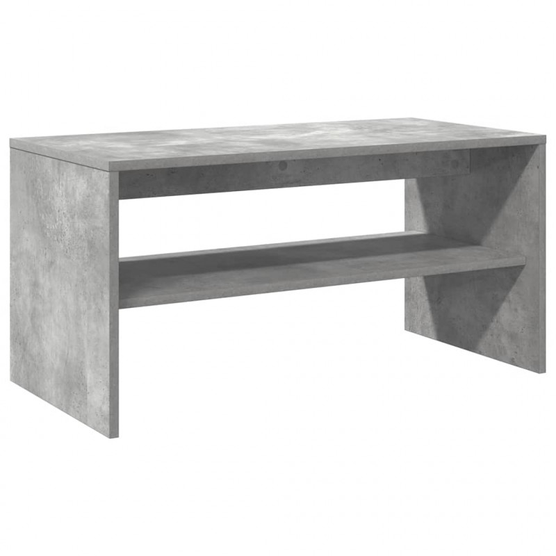 Szafka pod TV, betonowy szary, 80 x 40 x 40 cm, płyta wiórowa