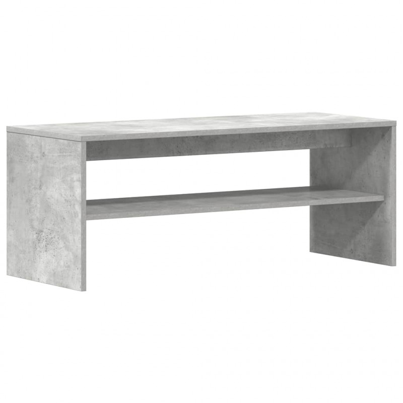 Szafka pod TV, betonowy szary, 100 x 40 x 40 cm, płyta wiórowa
