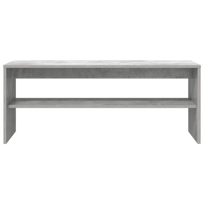 Szafka pod TV, betonowy szary, 100 x 40 x 40 cm, płyta wiórowa