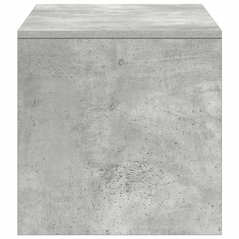 Szafka pod TV, betonowy szary, 100 x 40 x 40 cm, płyta wiórowa