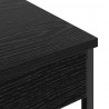 Szafka Nocna 2 pcs Czarny Dąb 41 x 31 x 51 cm