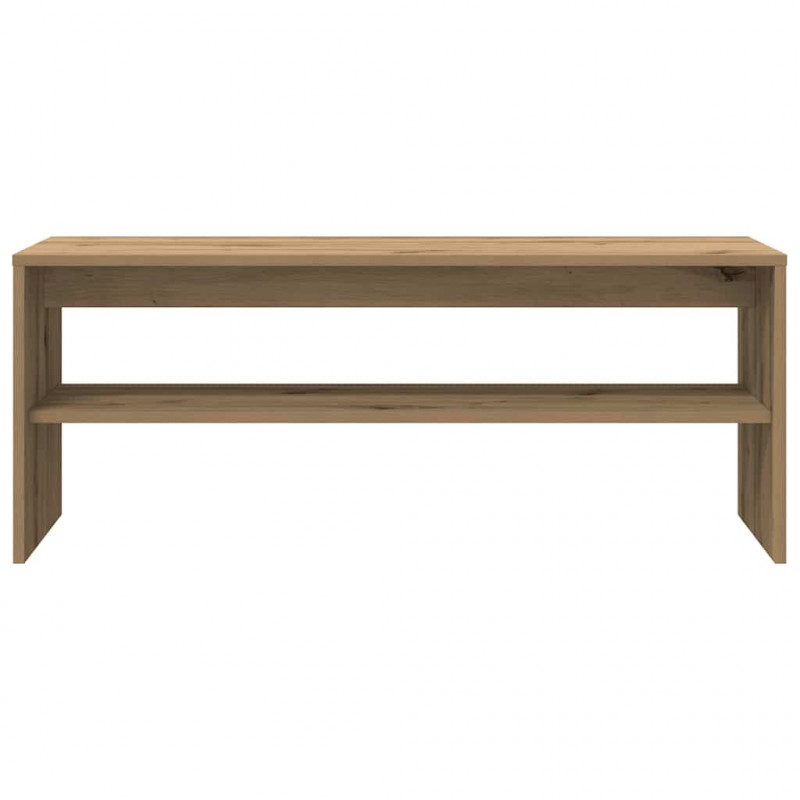 Szafka TV, dąb artisan, 100x40x40 cm, materiał drewnopochodny