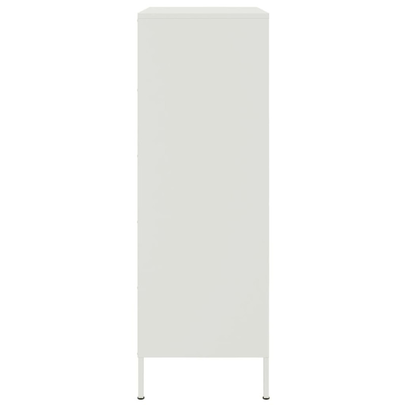 Szafka, biała, 68x39x113 cm, stal