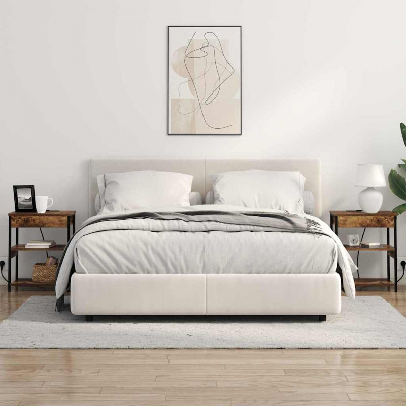 Szafka Nocna 2 pcs Dąb wędzony 41 x 31 x 51 cm