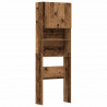 Szafka pod pralkę Stare drewno 64x24x190 cm Drewno klejone
