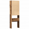 Szafka pod pralkę Stare drewno 64x24x190 cm Drewno klejone