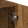 Szafka pod pralkę Stare drewno 64x24x190 cm Drewno klejone
