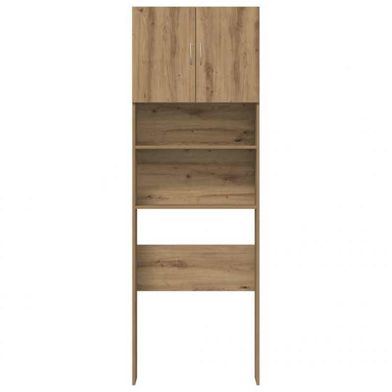 Szafka pod pralkę Artisan Oak 64x24x190 cm Drewno klejone