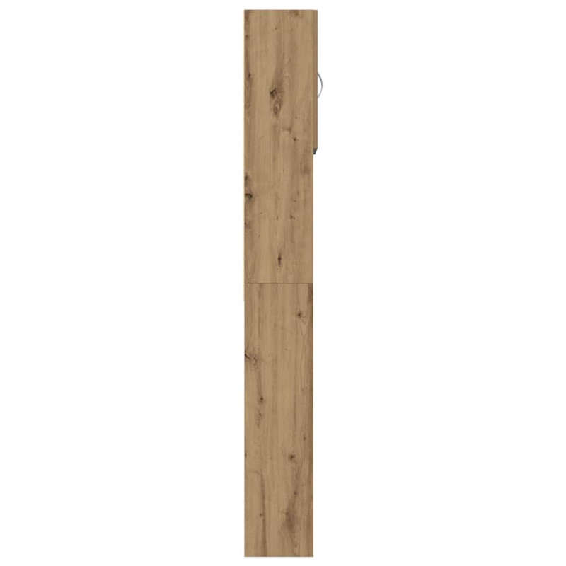 Szafka pod pralkę Artisan Oak 64x24x190 cm Drewno klejone
