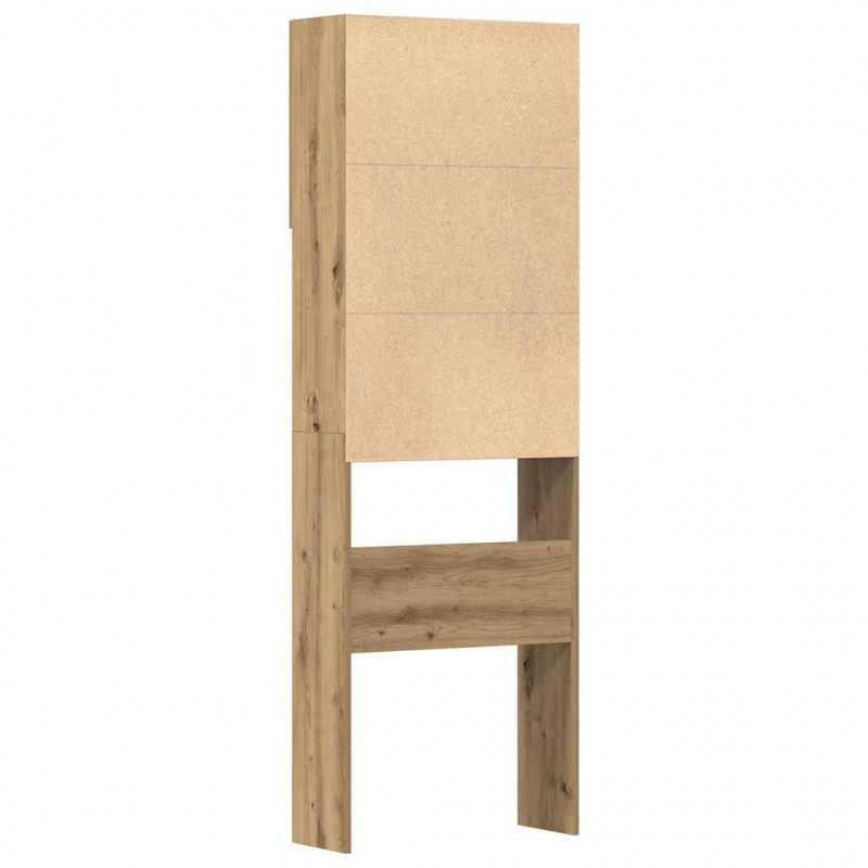 Szafka pod pralkę Artisan Oak 64x24x190 cm Drewno klejone