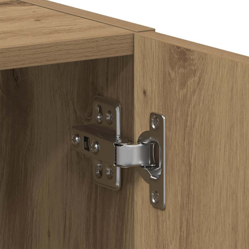 Szafka pod pralkę Artisan Oak 64x24x190 cm Drewno klejone