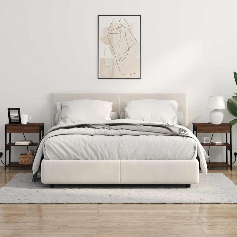 Szafka Nocna 2 pcs Brązowy dąb 41 x 31 x 51 cm