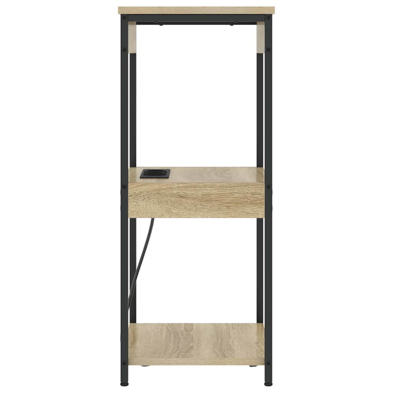 Szafka Nocna Dąb Sonoma 41 x 31 x 76 cm Materiał drewnopochodny