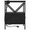 Szafka Nocna z szufladą 2 pcs Czarny Dąb 41,5 x 40,5 x 55 cm