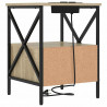 Szafka Nocna z szufladą 2 pcs Dąb Sonoma 41,5 x 40,5 x 55 cm
