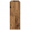 Stojaki na buty 2 szt., sztaplowany, stare drewno, 89,5x30x40cm