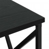 Szafka Nocna z szufladą 2 pcs Czarny Dąb 40 x 31 x 60 cm