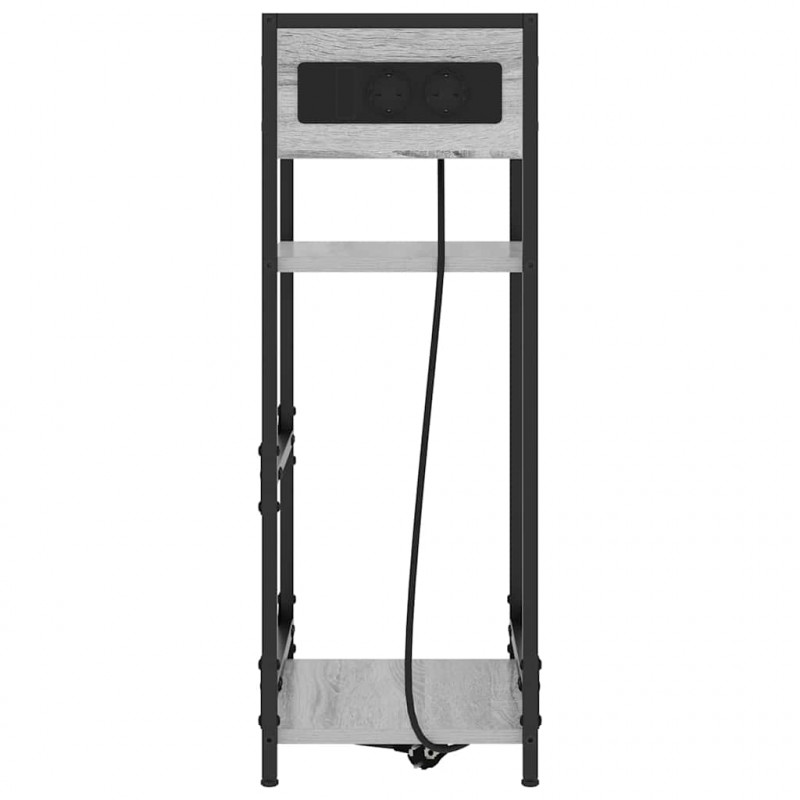 Szafka Nocna Szary Sonoma 40 x 27 x 76 cm