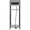 Szafka Nocna Szary Sonoma 40 x 27 x 76 cm