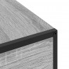 Szafka Nocna Szary Sonoma 40 x 27 x 76 cm