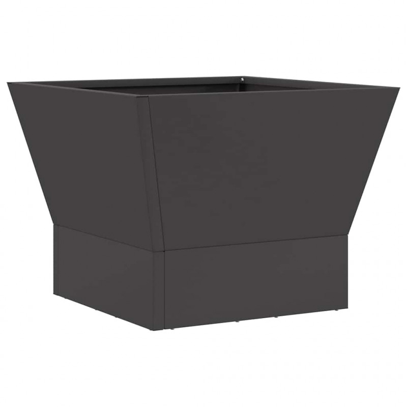 Kominek Czarny 40 x 40 x 35 cm Stal