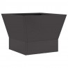 Kominek Czarny 40 x 40 x 35 cm Stal