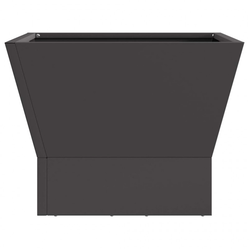 Kominek Czarny 40 x 40 x 35 cm Stal