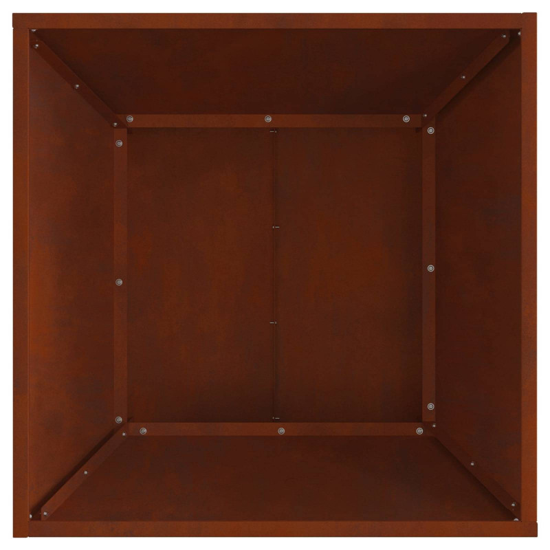 Kominek Brązowy 60 x 60 x 35 cm