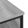 Szafka Nocna Szary Sonoma 41 x 28 x 76 cm