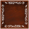 Kominek Brązowy 40 x 40 x 40 cm Stal
