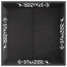 Kominek Czarny 60 x 60 x 40 cm Stal