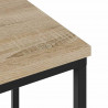 Szafka Nocna 2 pcs Dąb Sonoma 38 x 30 x 48 cm