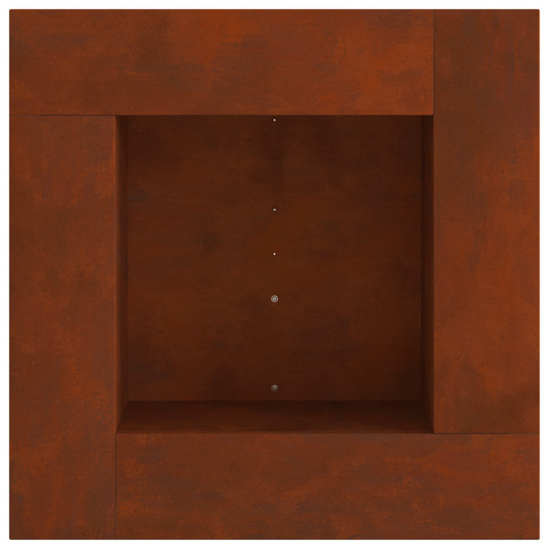 Kominek Brązowy 60 x 60 x 30 cm