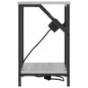 Szafka Nocna 2 pcs Szary Sonoma 38 x 30 x 48 cm